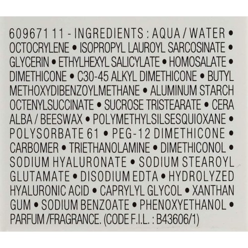 لا روش بوزيه هيدرافيز مرطب مركز بحمض الهيالورونيك بمعامل حماية ٢٠+ | ٥٠ مل